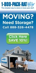 Need storage? Try 1-800-PACK-RAT!